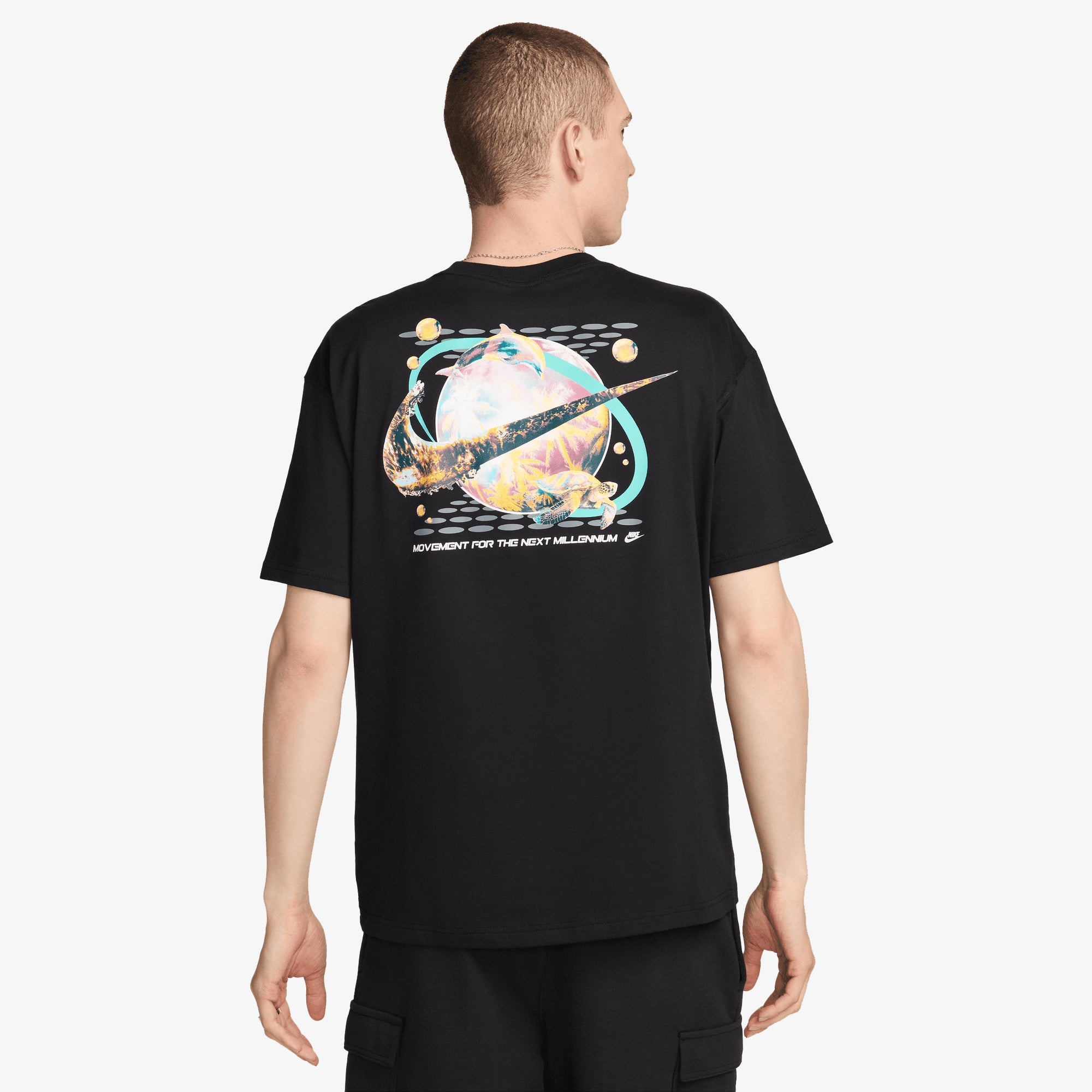 Nike | Sportswear Max90 T-shirt { Black - view 2