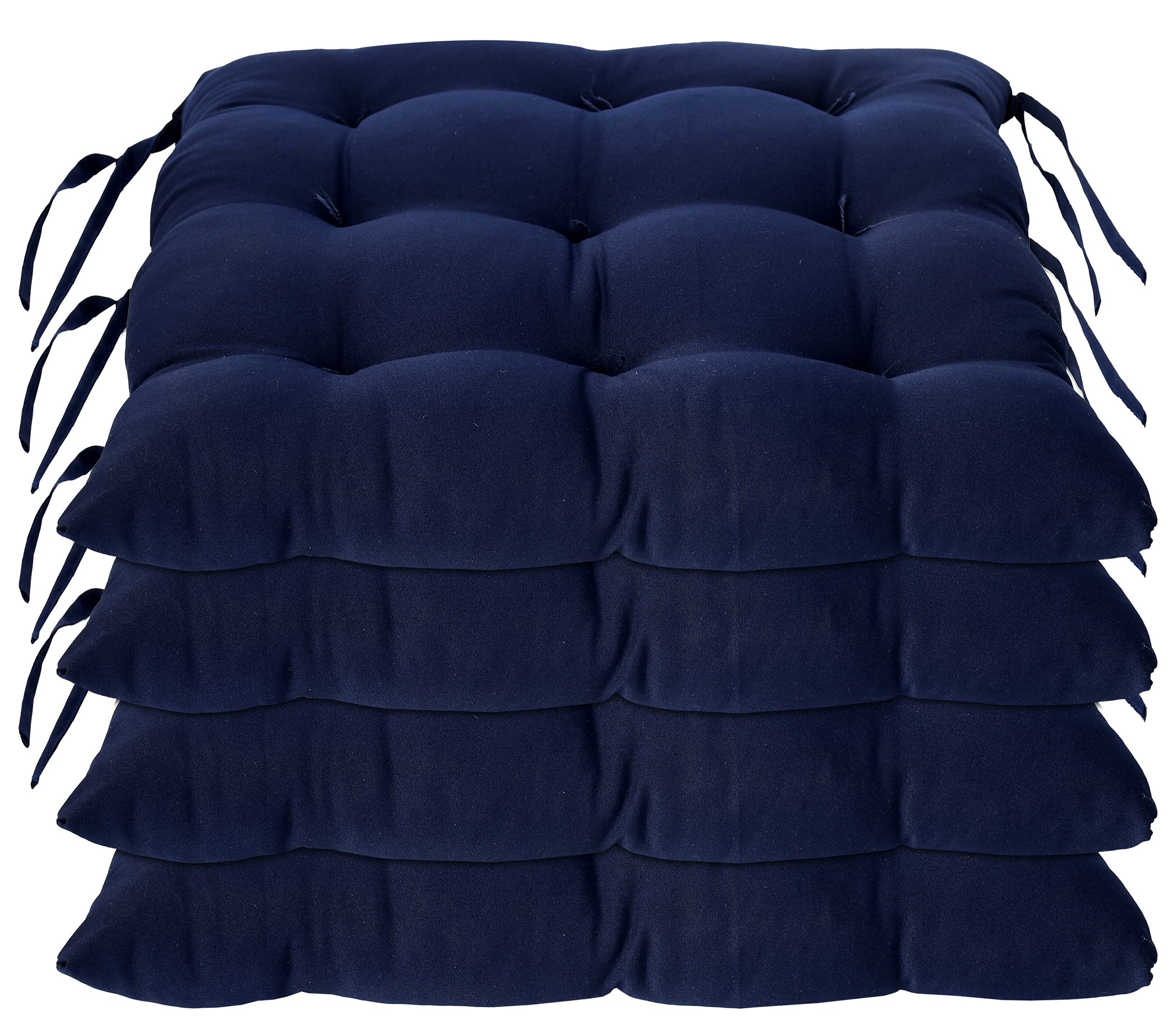 Pad chair cushion – Kuber Industries Microfiber Chair Pad|Chair Cushion Pad for Office, Home|Sitting Cushion|Seat Cushion for Chair (Navy Blue)