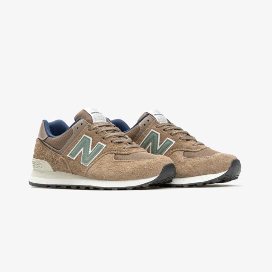 New Balance | 574 { BROWN/ROYAL BLUE - view 2