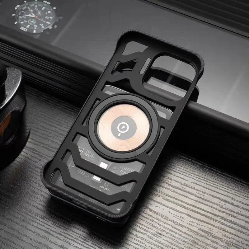 Million Cases Resilient Carbon Fiber Bracket Case - iPhone - view 9