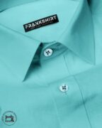 BlackTree Turquoise I Formal Shirt I Regular Fit I 100% Cotton Shirt