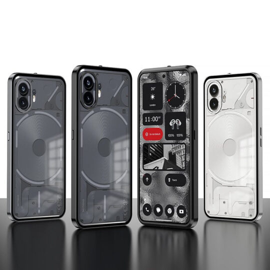 Million Cases Ultra Thin Metal Frame Glass Case - Nothing - view 2
