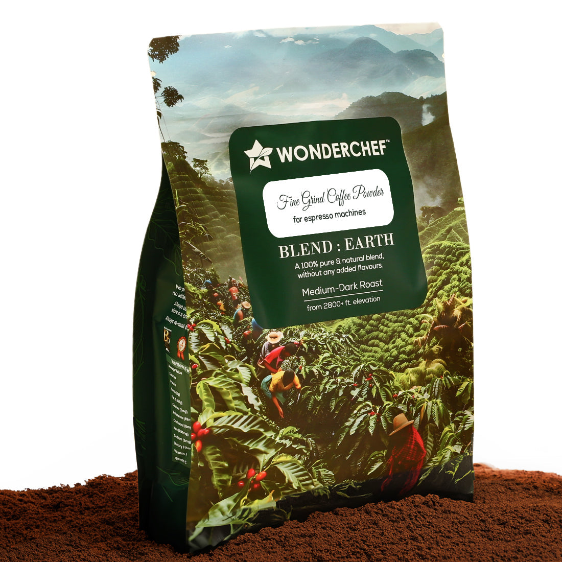 Wonderchef Coffee Powder for 15, 19 and 20 Bar Espresso Coffee Machines | 250 gm