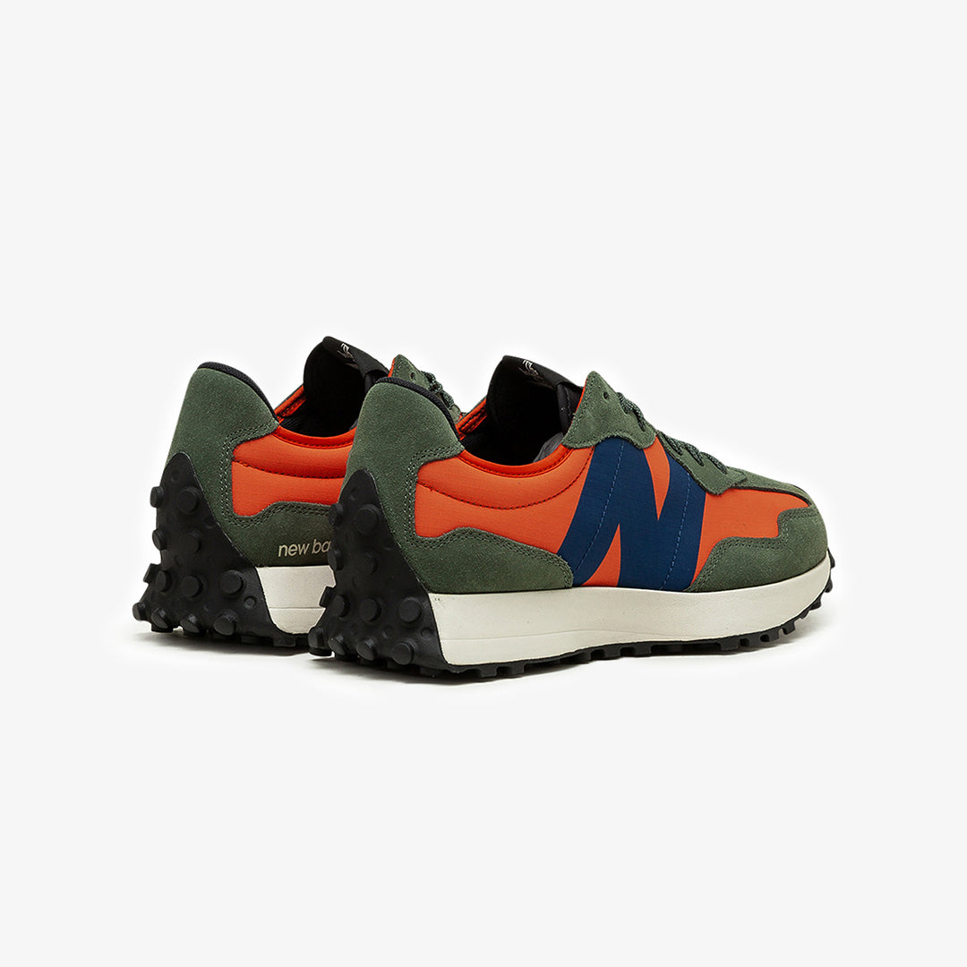 New Balance | 327 DARK BLAZE { ORANGE/BLUE - view 2