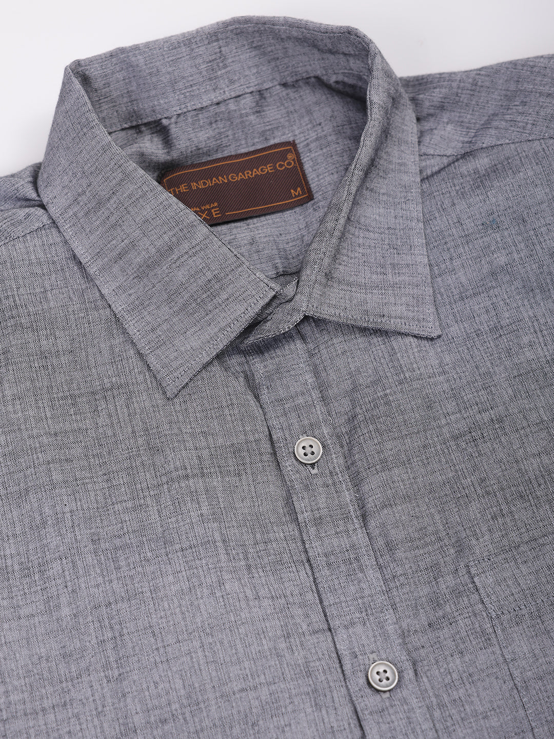 Luxe by TIGC Men's Black Slim Fit Solid Formal Shirt - view 9