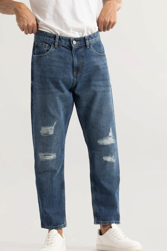 BlackTree Castor Aegean Blue Baggy Jeans