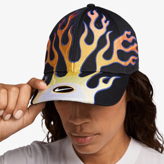 Nike | Structured Og Flame Cap { Black - view 2