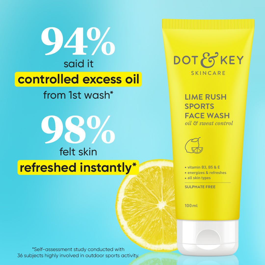 Dot & Key Lime Rush Sports Facewash - view 3