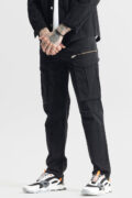 BlackTree Outlander Black Cargo Pant