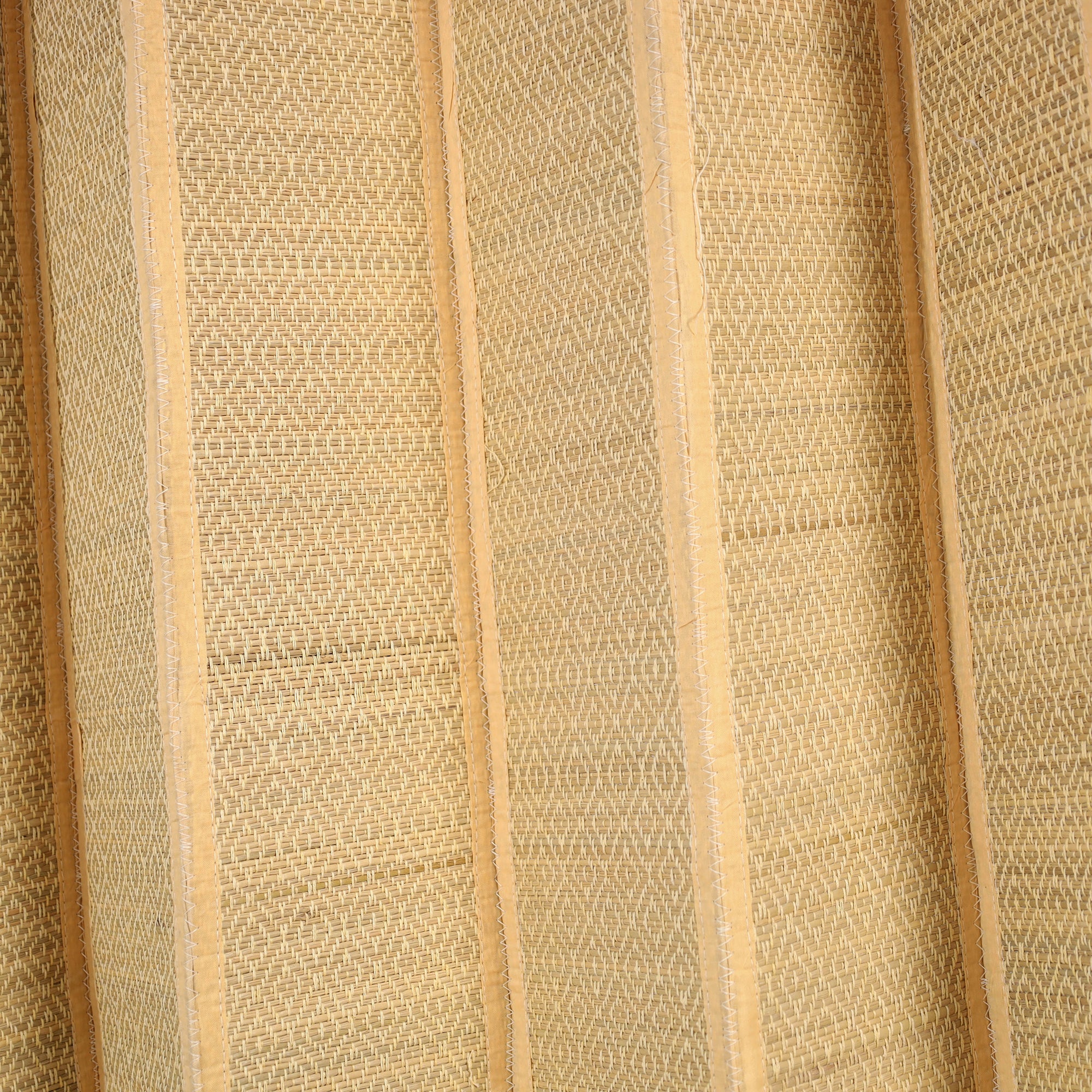 ITOKRI CRAFTS INITIATIVE Yellow - Madur Grass Handwoven Door Curtain of Midnapore (7 x 4 in) - view 3
