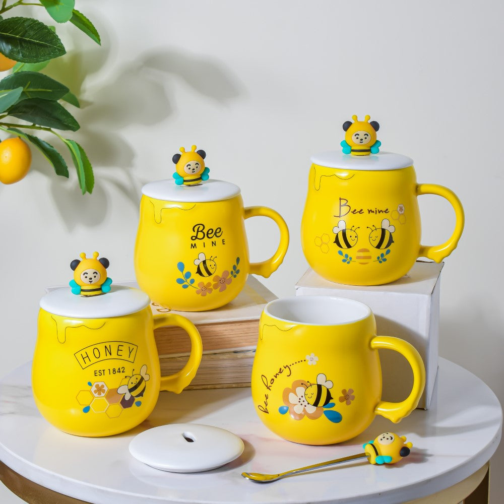 Nestasia Honey Bee Coffee Mug Yellow 350 ml - view 8