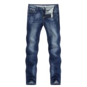 BlackTree Men's Jeans Slim Straight Business Casual Dark Blue ..