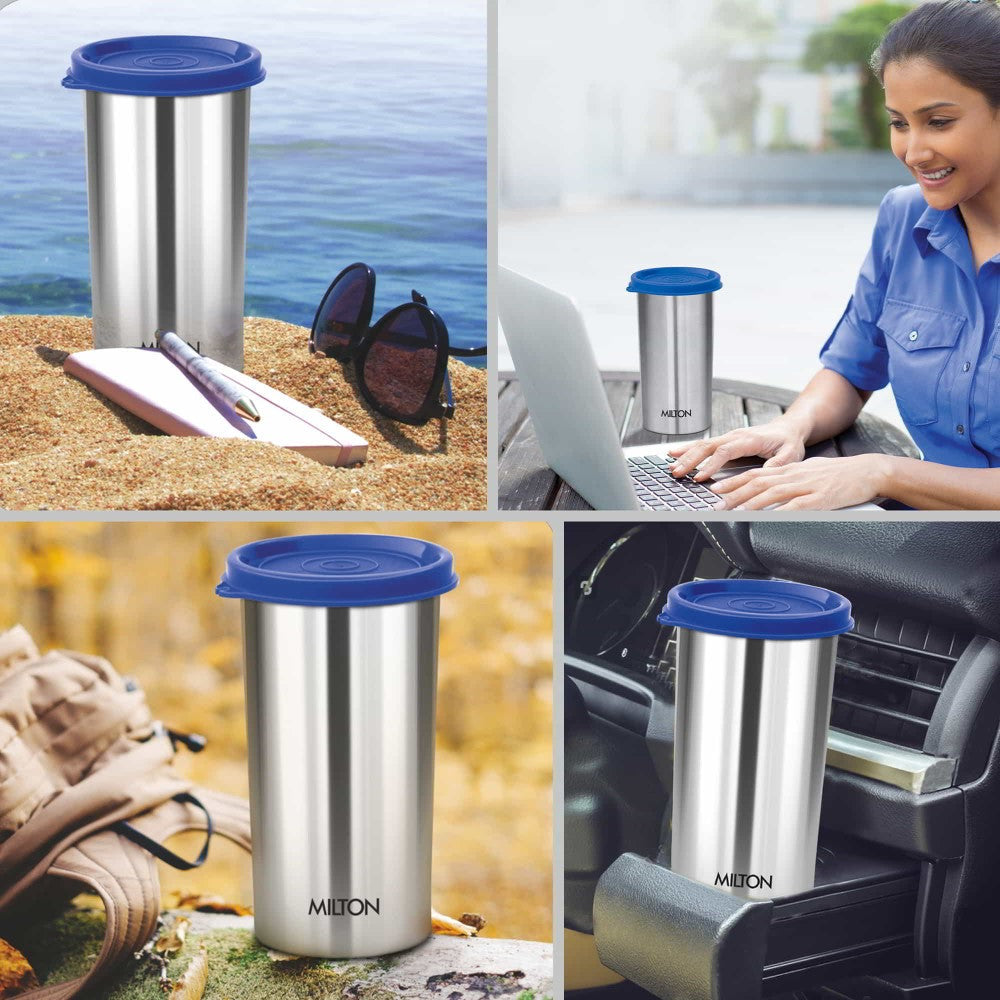 Milton Stainless Steel Tumbler with Lid | 1 Pc - view 5