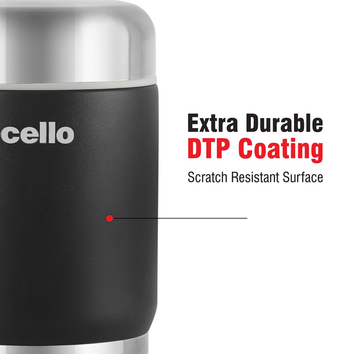 Cello Duro Supee Flask, Insulated Soup Jar - view 13