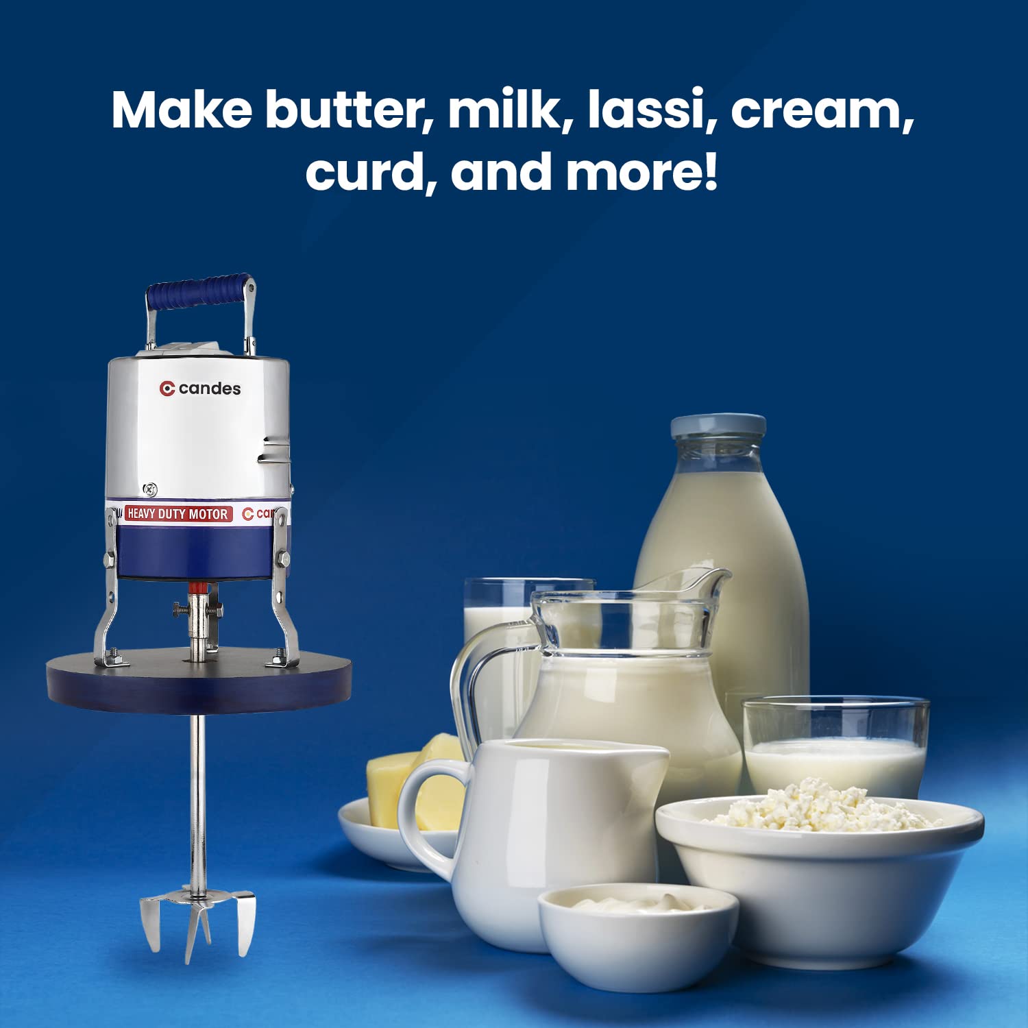 Candes Electric Madhani for Making Butter Milk, Lassi, Cream, Curd 12L - view 4