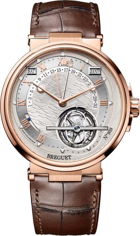 Breguet Marine Silver Dial Men 43.8 mm