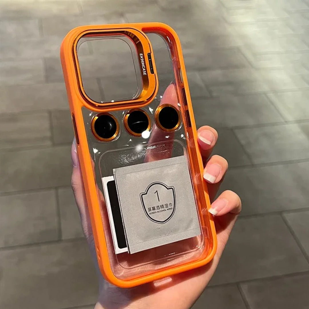 Million Cases iPhone 15 Series Luxury Camera Lens Flip Bracket Case - view 14