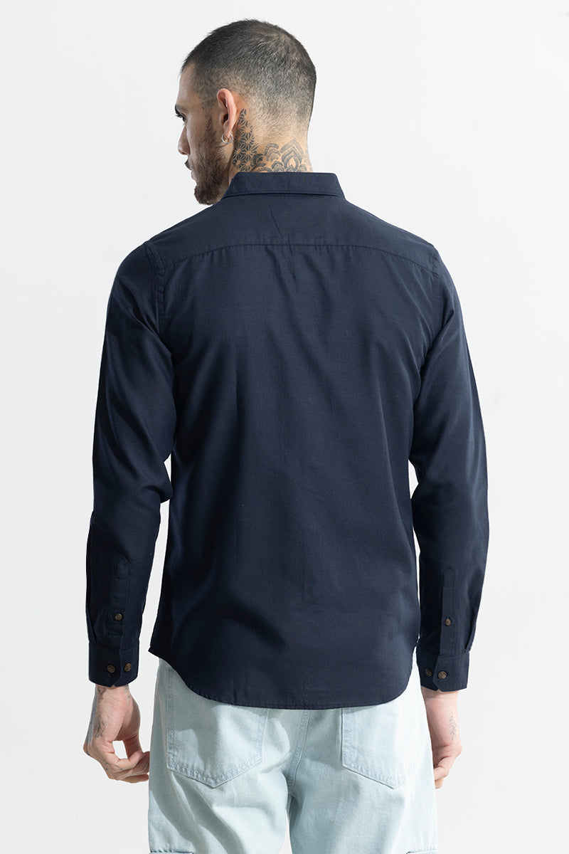 SNITCH Kameron Navy Shirt - view 6