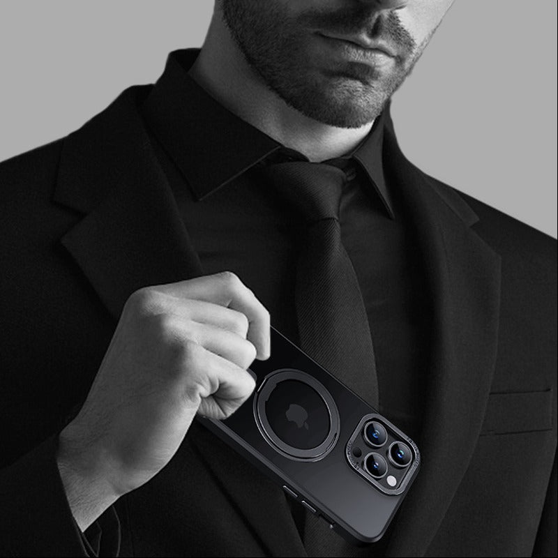 Million Cases iPhone 14 Series Magnetic 360° Rotation Ring Holder Case - view 11