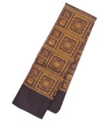 RmKV Burgundy Handloom Kanchipuram Silk Saree With Bomkai Motifs