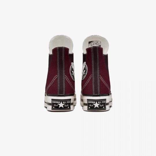 Converse | CHUCK 70 PLUS COUNTER CLIMATE HIGH TOP { DARK BEETROOT/EGRET/BLACK - view 2