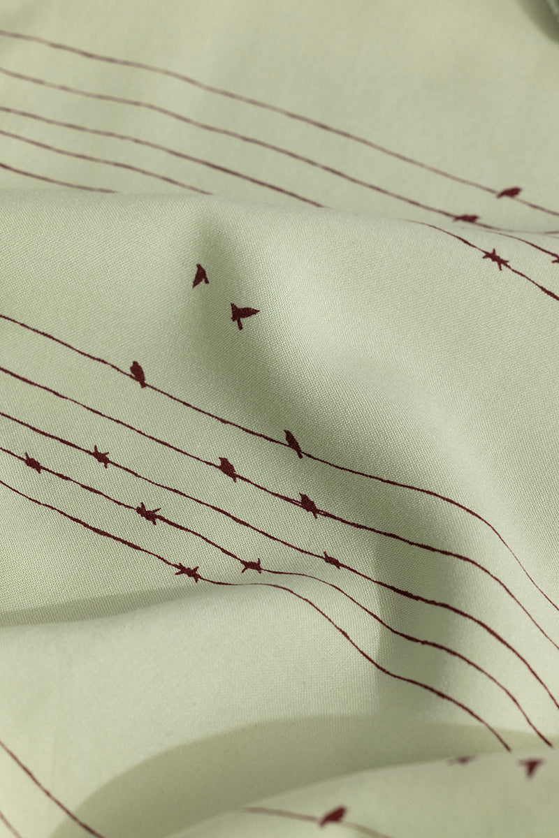 SNITCH String Sparrow Green Shirt - view 8