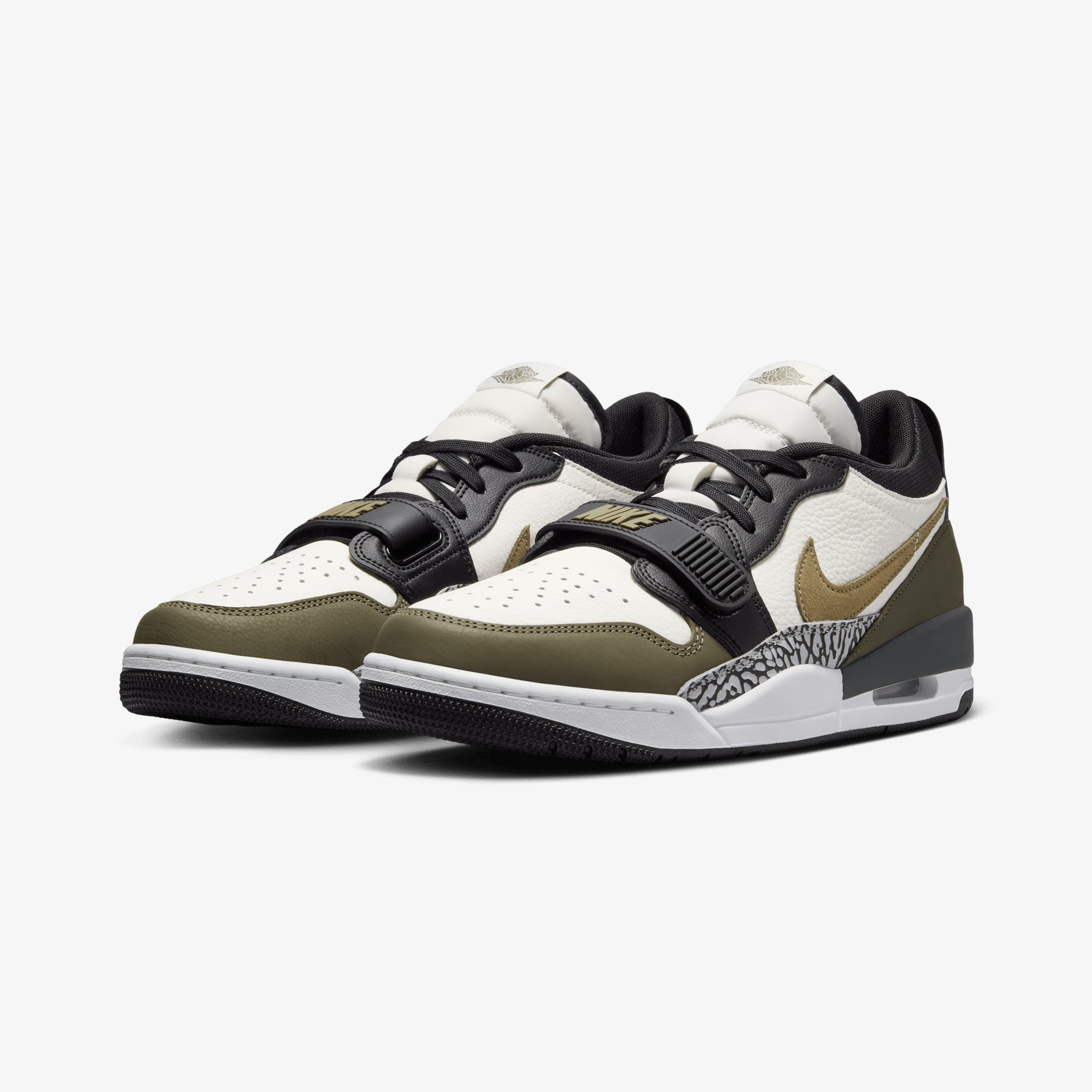 Jordan | Air Jordan Legacy 312 Low { Sail/medium Olive-black-wolf Grey - view 3