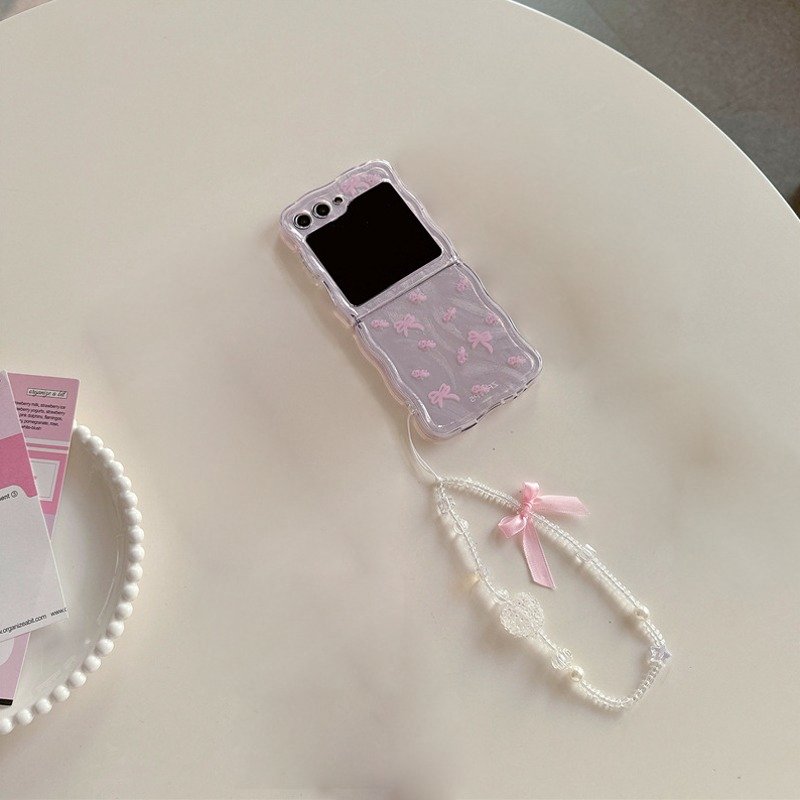 Peeperly Pastel Bow Blossom Flip Case - Samsung - view 5