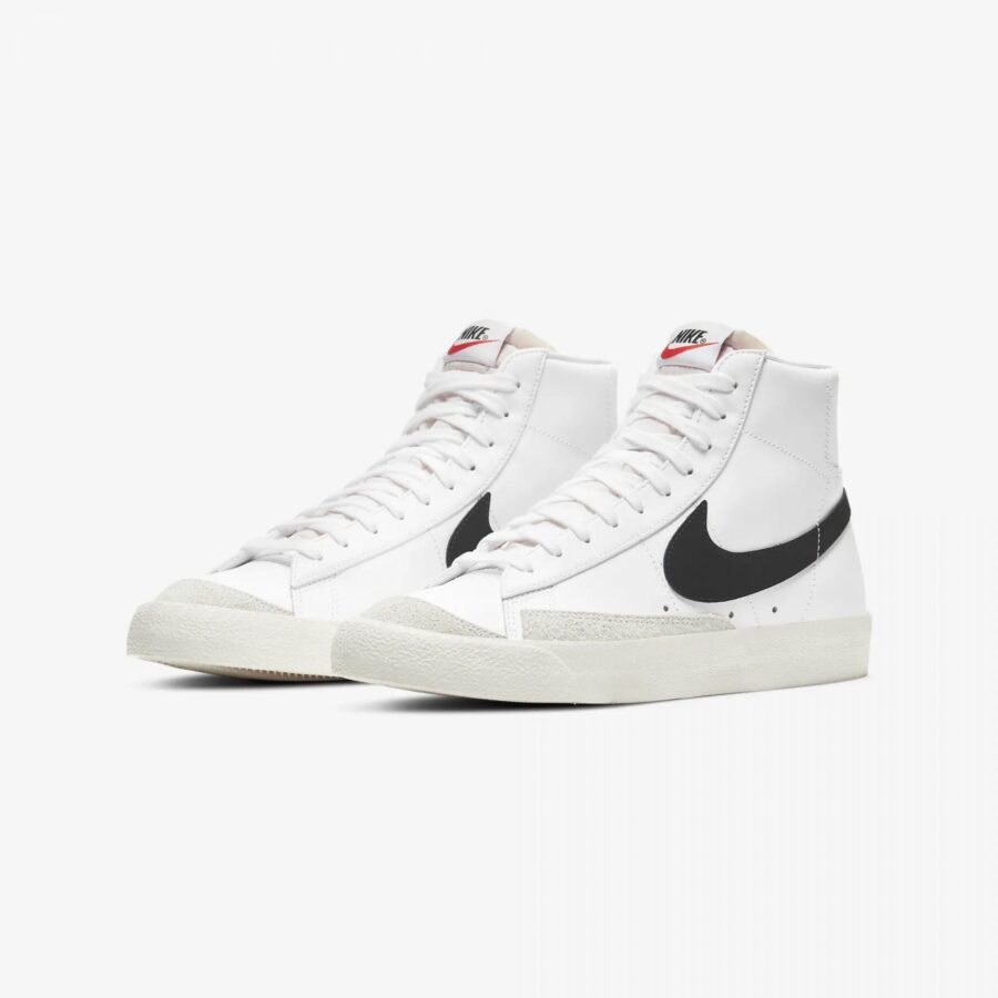 Black nike shoes – Nike | BLAZER MID'77 VINTAGE { BLACK/WHITE