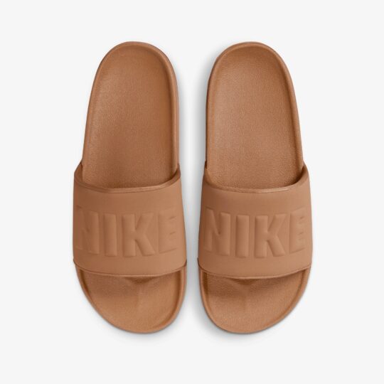 Nike | OFFCOURT SLIDES { LT BRITISH TAN/LT BRITISH TAN - view 2