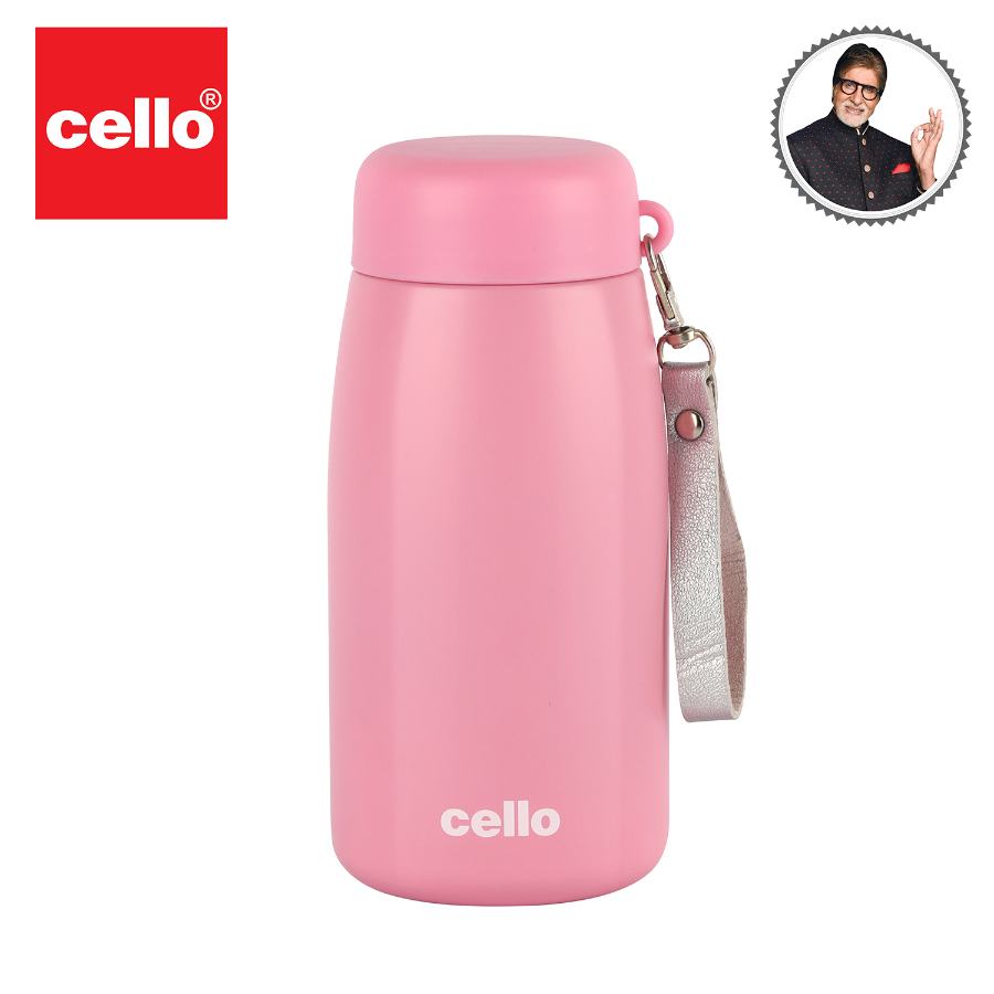 Cello Mom Hot & Cold Stainless Steel Kids Water Bottle, 350ml - view 33