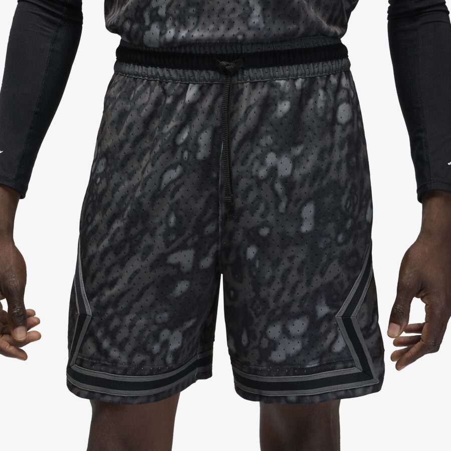 Jordan | DIAMOND SHORTS { BLACK/IRON GREY