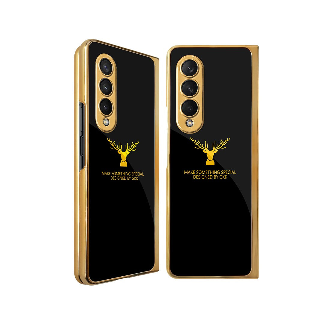 Samsung Galaxy Z Fold4 Deer Pattern Inspirational Glass Case - view 9