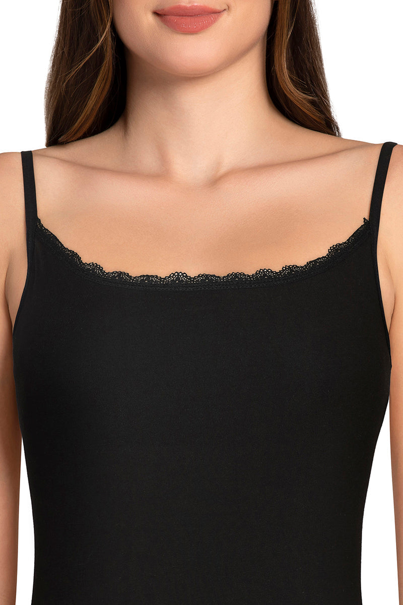 Amante Shelf Support Camisole - Black - view 4