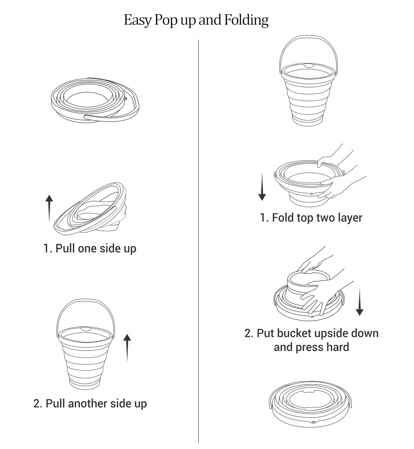 Collapsible Bucket (Milton) - view 5