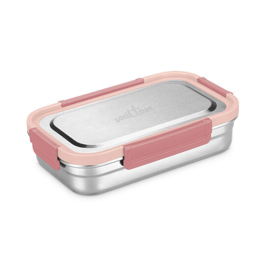 Milton Home Meal Stainless Steel Airtight Leak Proof Lunch Box | Set of 2 - view 2