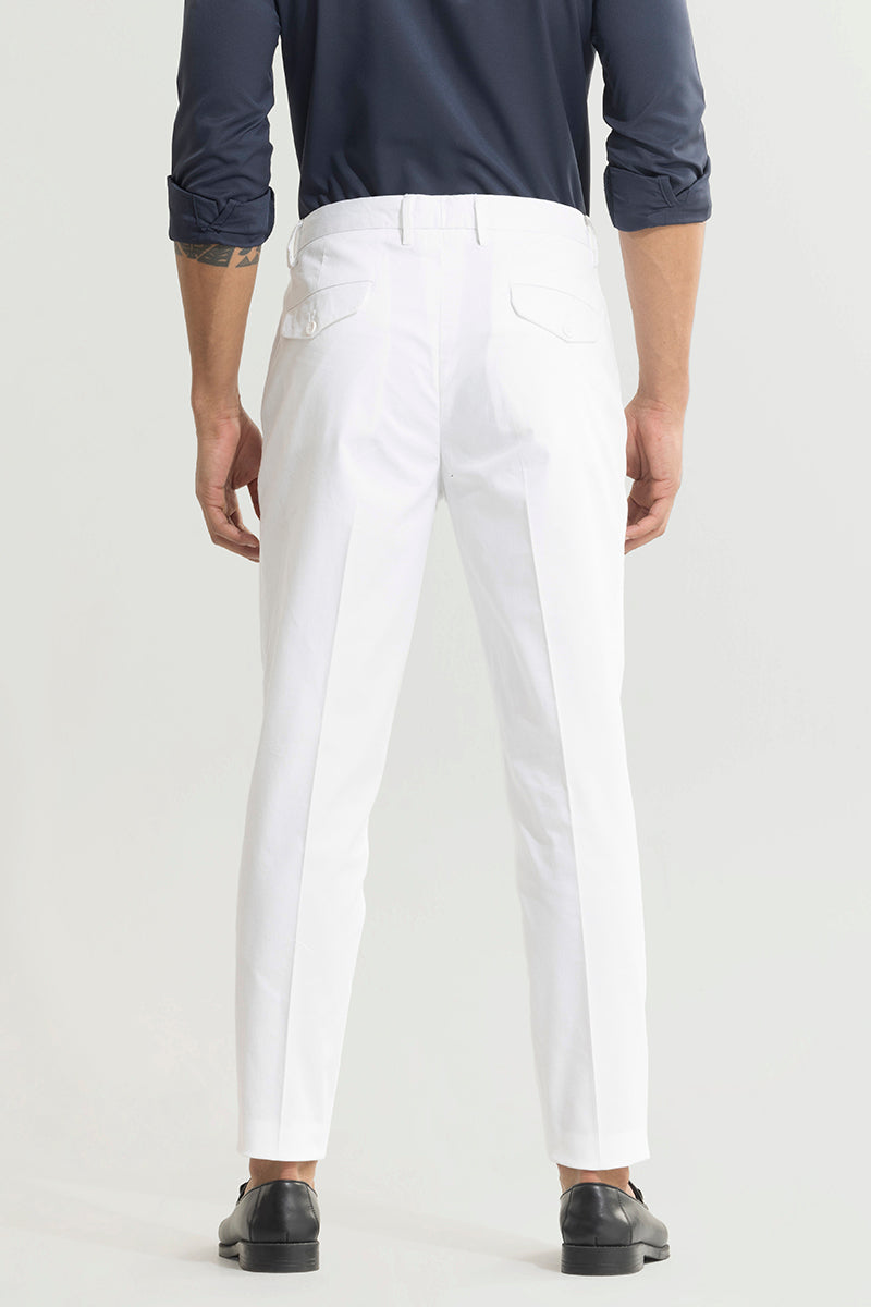 SNITCH Astral White Trouser - view 6