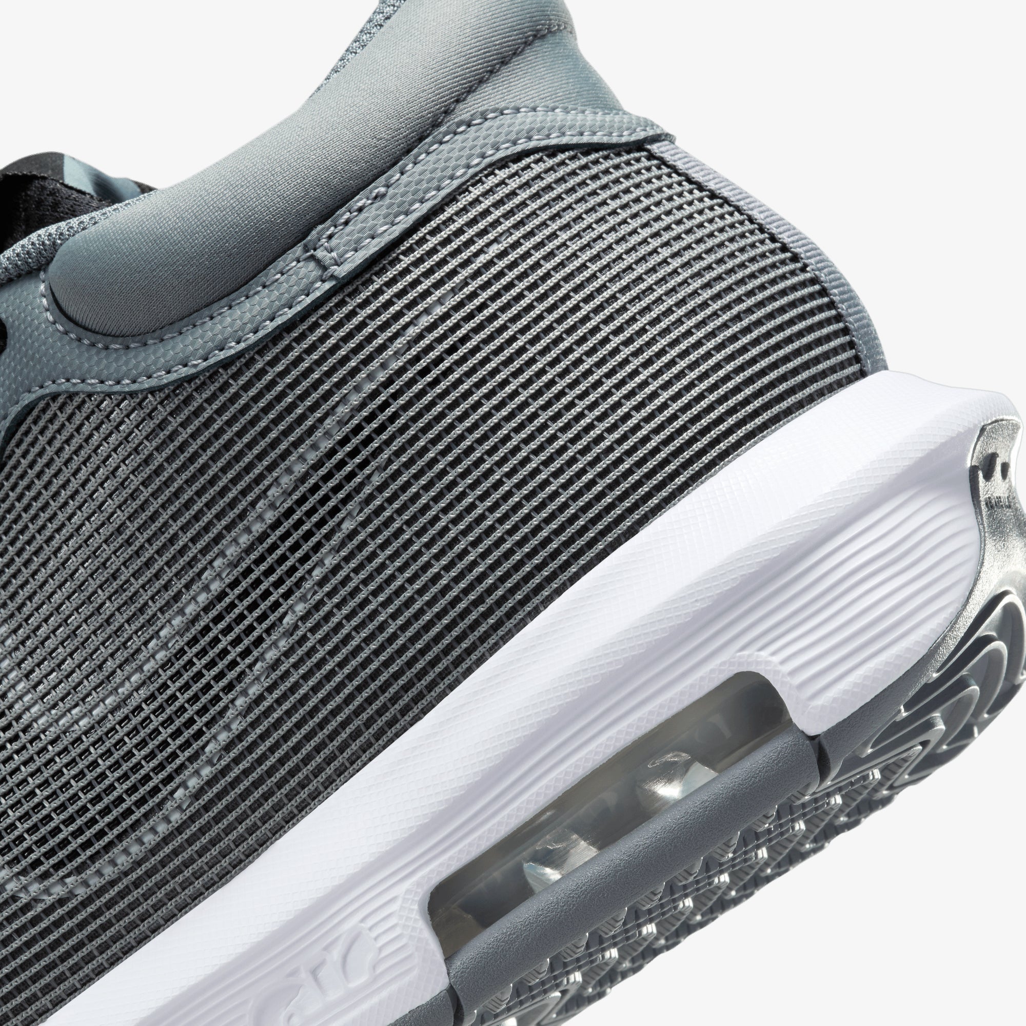 Nike | LEBRON WITNESS 8 EP { COOL GREY/WHITE-BLACK - view 6