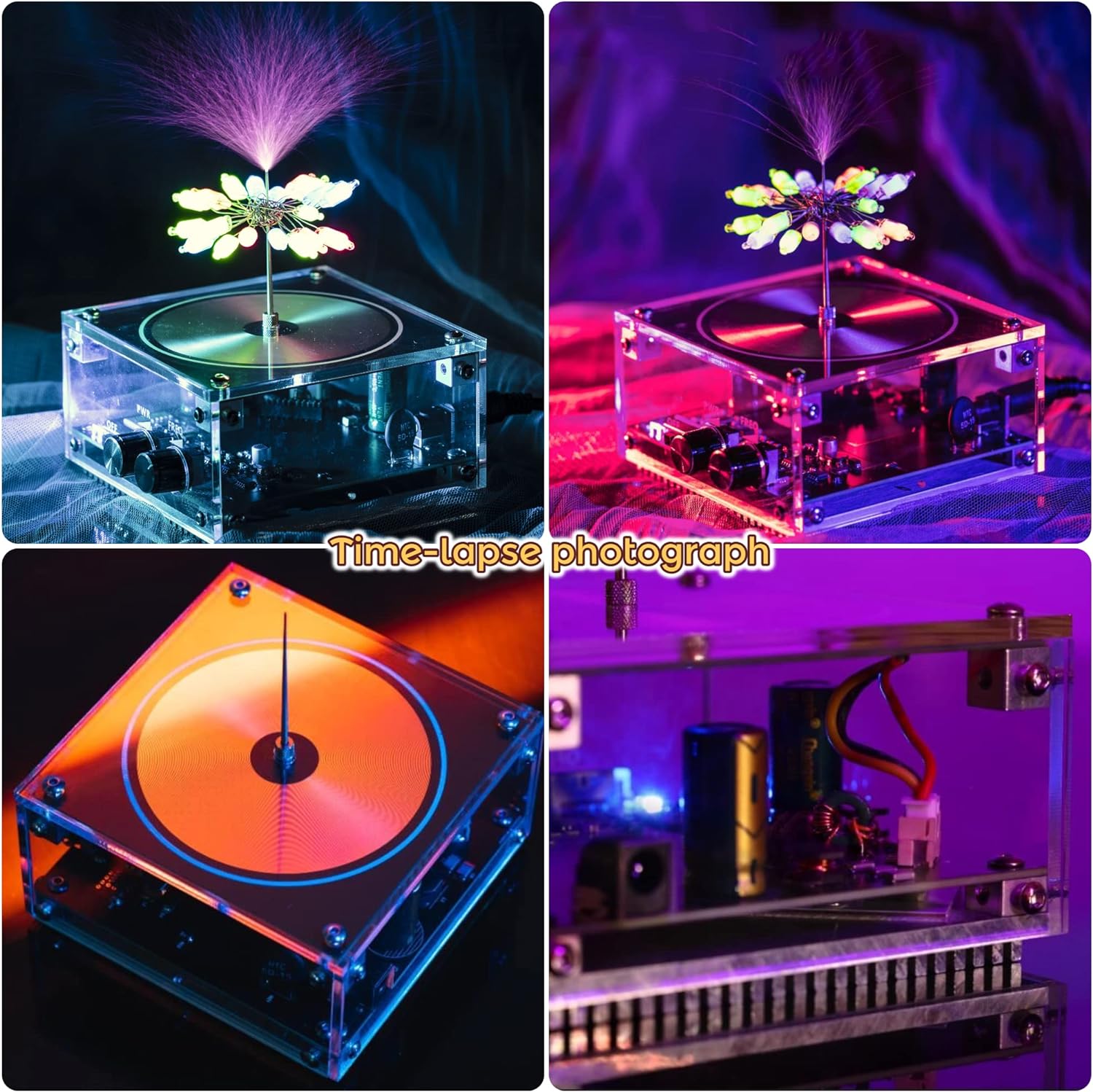 BlackTree Magic Tesla Speaker Coil Arc Plasma . - view 4