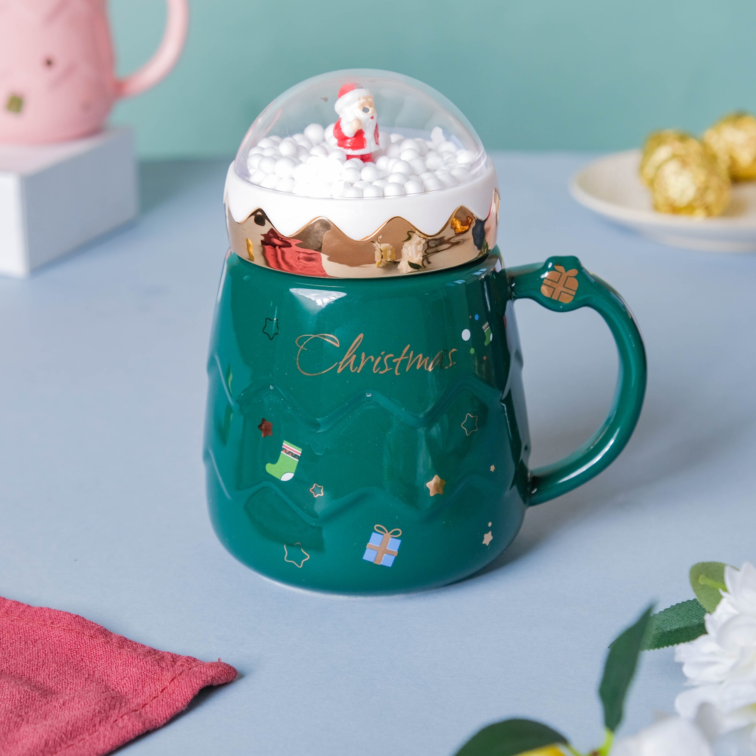 Nestasia Snowy Christmas Mug - view 10