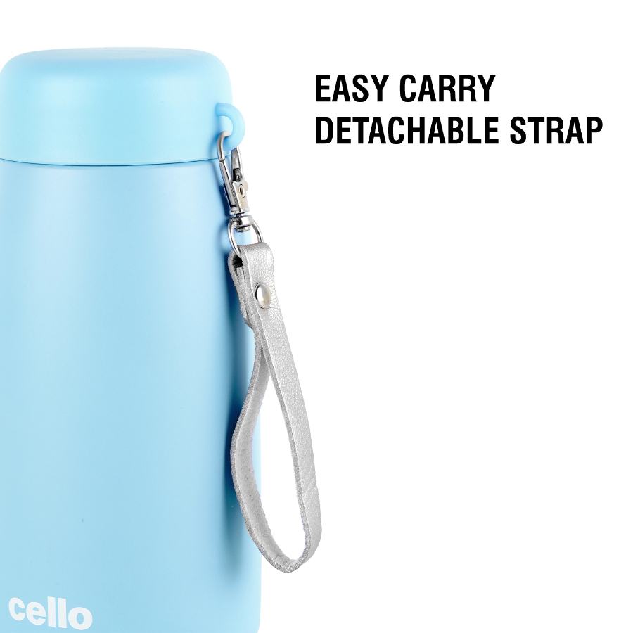 Cello Mom Hot & Cold Stainless Steel Kids Water Bottle, 350ml - view 16