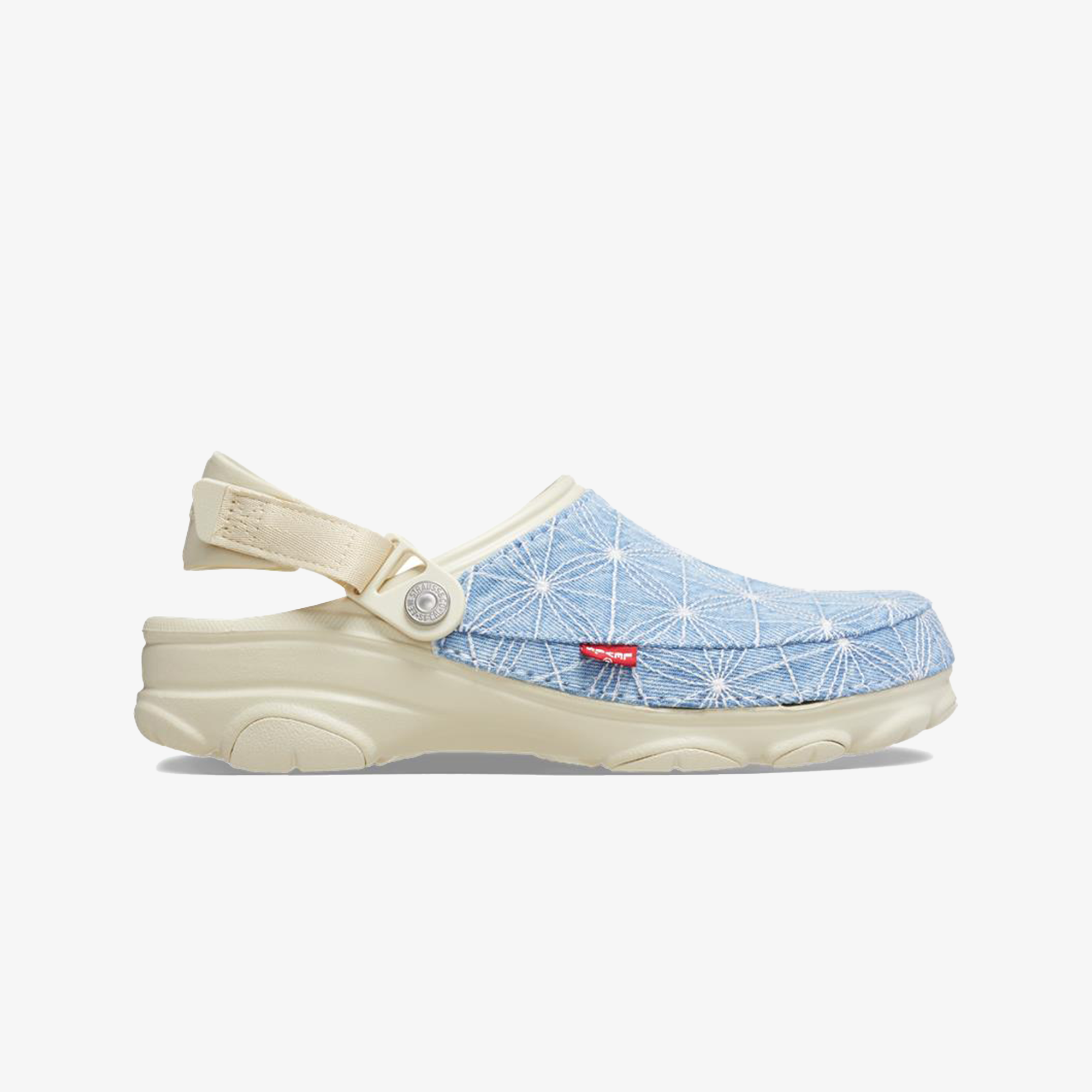Crocs | LEVIS X CROCS ALL TERRAIN CLOG { BONE - view 6