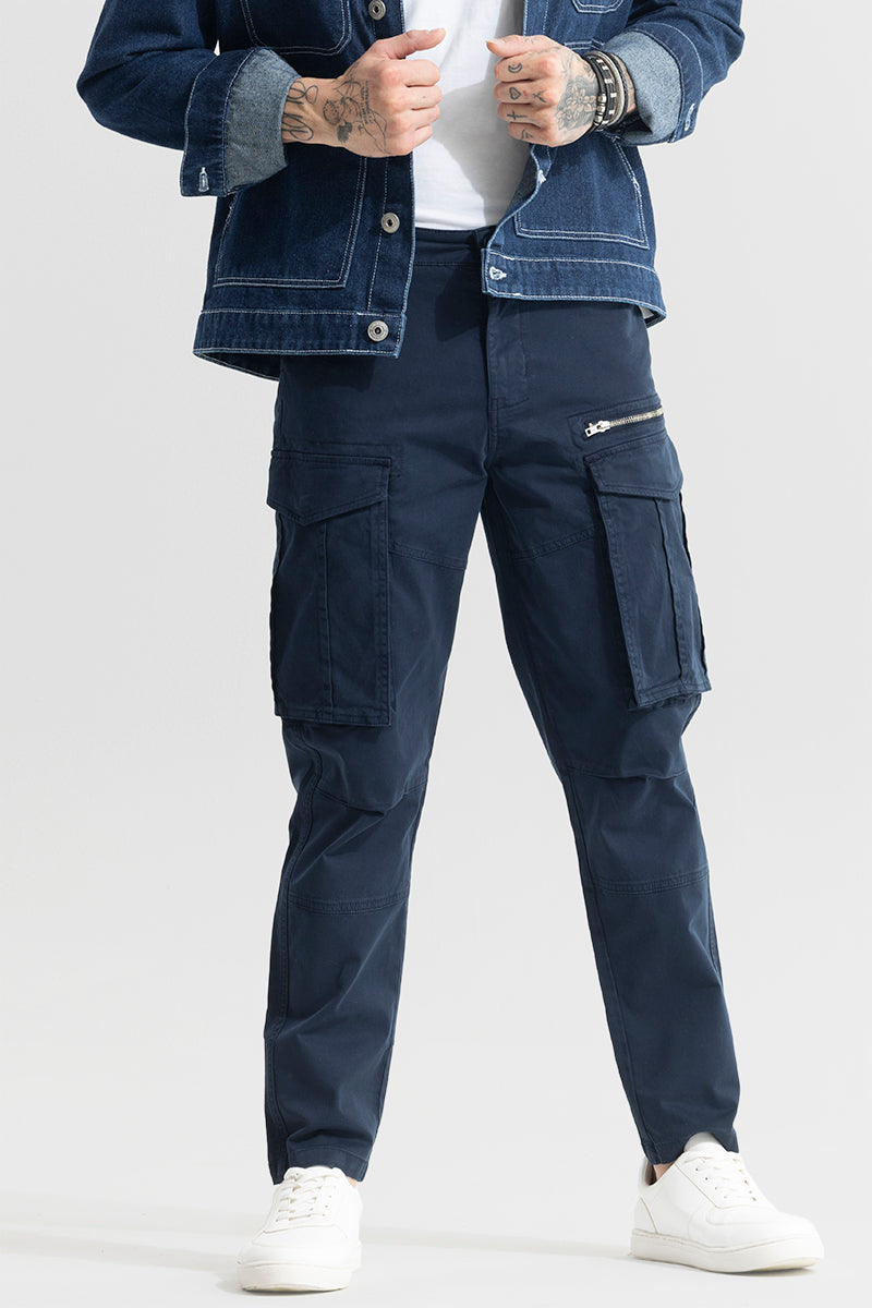BlackTree Outlander Navy Cargo Pant - view 3