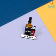 Bigsmall_piu JD & Coke Lapel Pin
