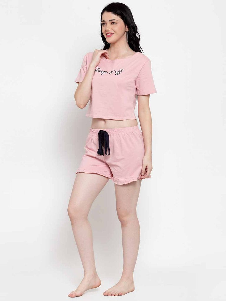 BlackTree Woman Printed Short Set..