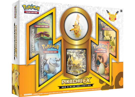 Pokémon 2016 Pokemon TCG Red & Blue Collection Pikachu EX