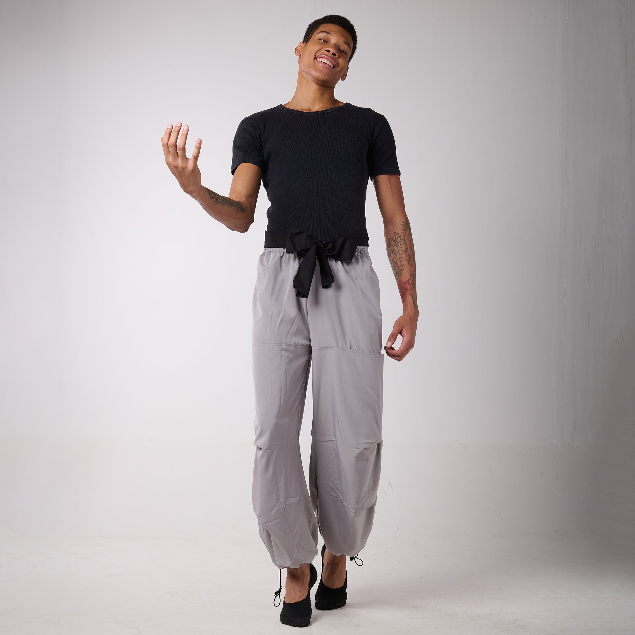 IZF Grey Air Parachute Pants(Toji Pants) - view 2