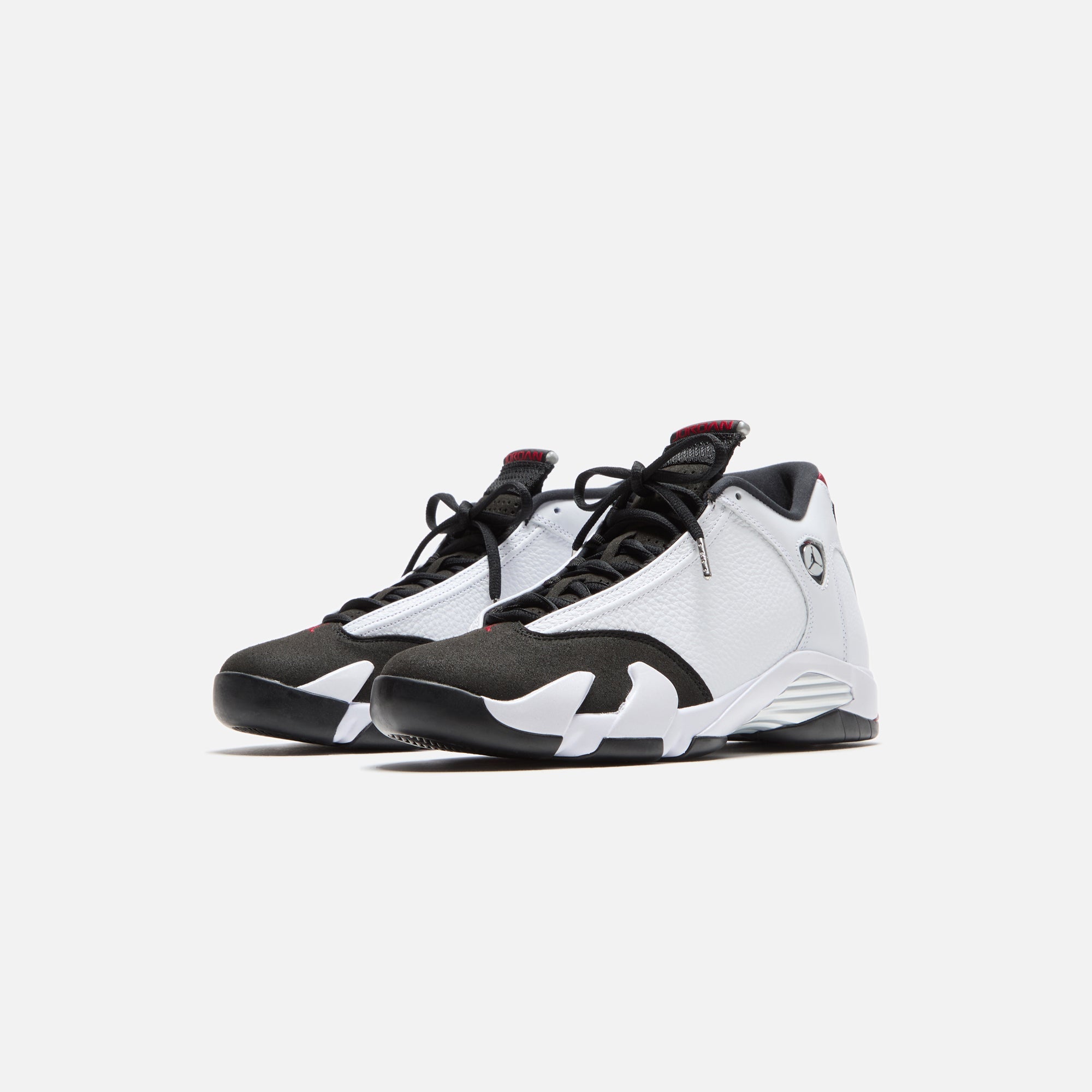 Jordan Air Jordan 14 - White / Black / Varsity Red / Metallic Silver - view 3