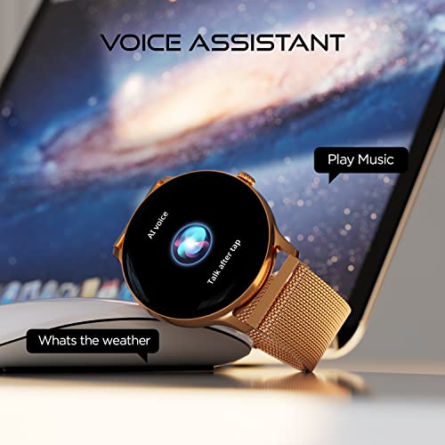 BlackTree Ultra Luxury Stainless Steel,Smartwatch, with AI Voice Assistant . - view 5