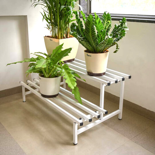 Ugaoo 2-Tier Elevate Metal Plant Stand